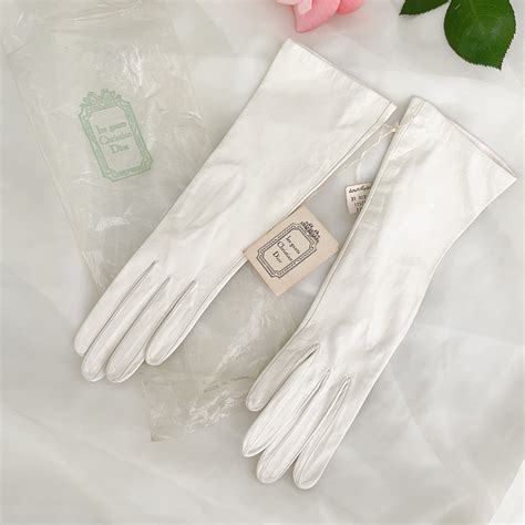 dior garden gloves|christian Dior leather gloves.